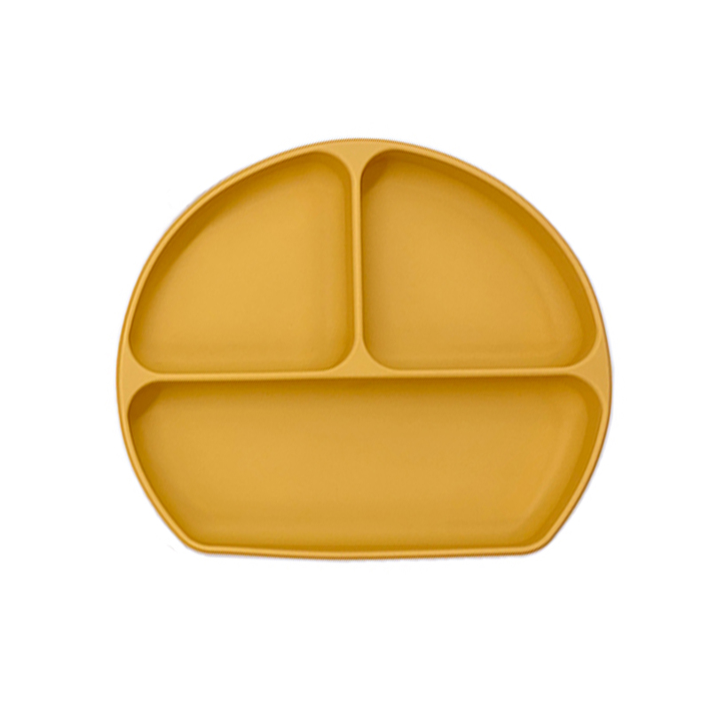 Tấm chia silicon cho lo lắng, đĩa trẻ mới biết đi, BPA miễn phí