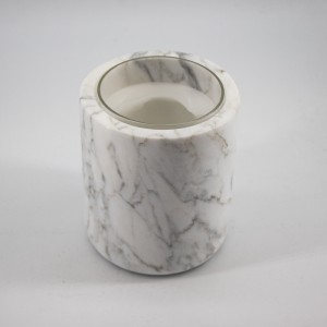 Cốc đá bằng đá cẩm thạch tựnhiên