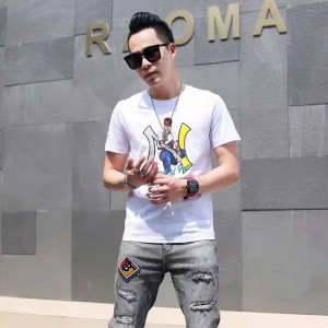 Áo thun dệt kim crewneck