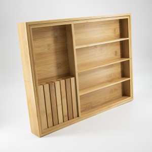 Bộ lưu trữngăn kéo dao kéo bằng tre tựnhiên