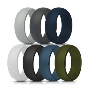 Cửa hàngnhà máy,nhẫn silicon tùy chỉnh chonam giới, đám cưới BNAD