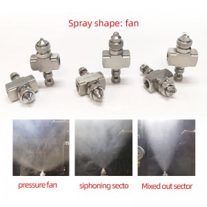 Vòi phun không khí inox