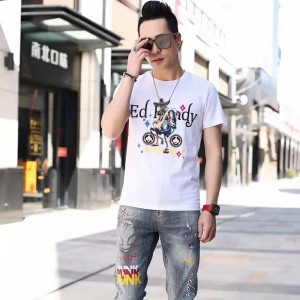 Áo thun dệt kim kỹ thuật số dệt kim