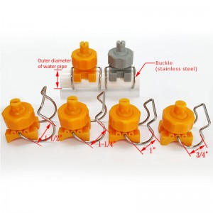 Vòi kẹp bóng có thể điều chỉnh bằngnhựa