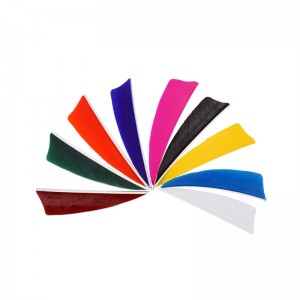 ELONGARROW 172313 3Ichnes Shield Thổ Nhĩ Kỳ Feather cho mũi tên bắn cung