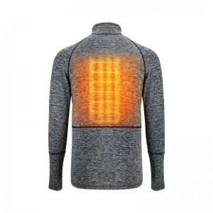 Trọng lượngnhẹ được làmnóng dưới quần áo, đồ lót màu xám với pin điện