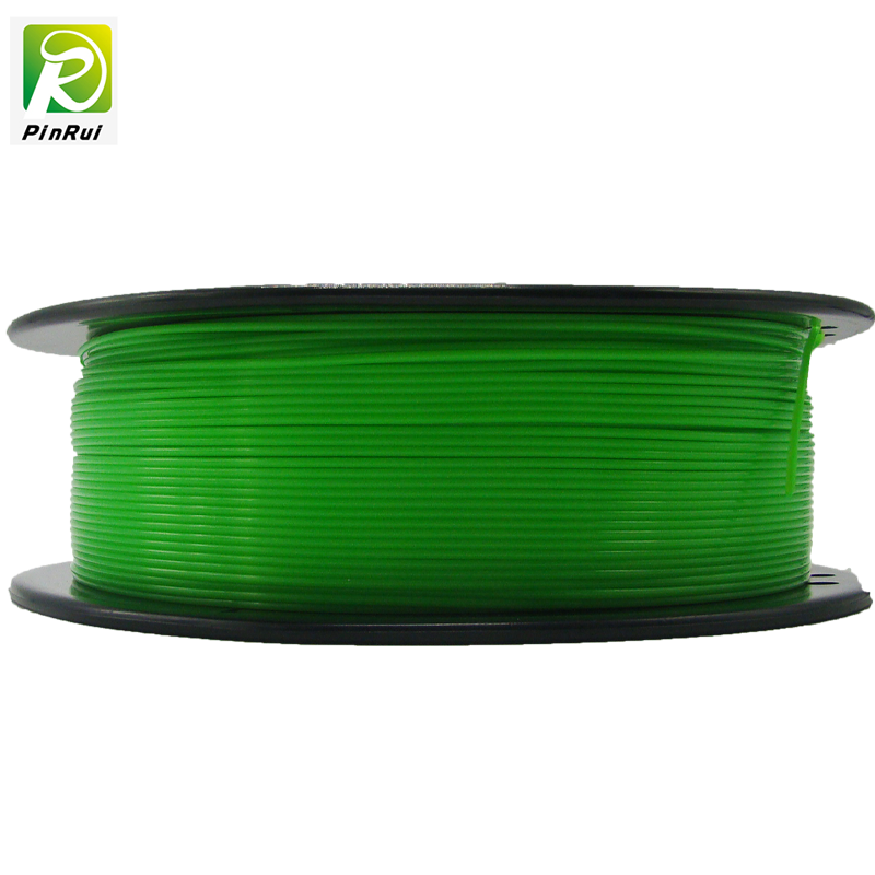Pinrui chất lượng cao 1kg máy in 3d pla dây tóc màu xanh lá cây trong suốt