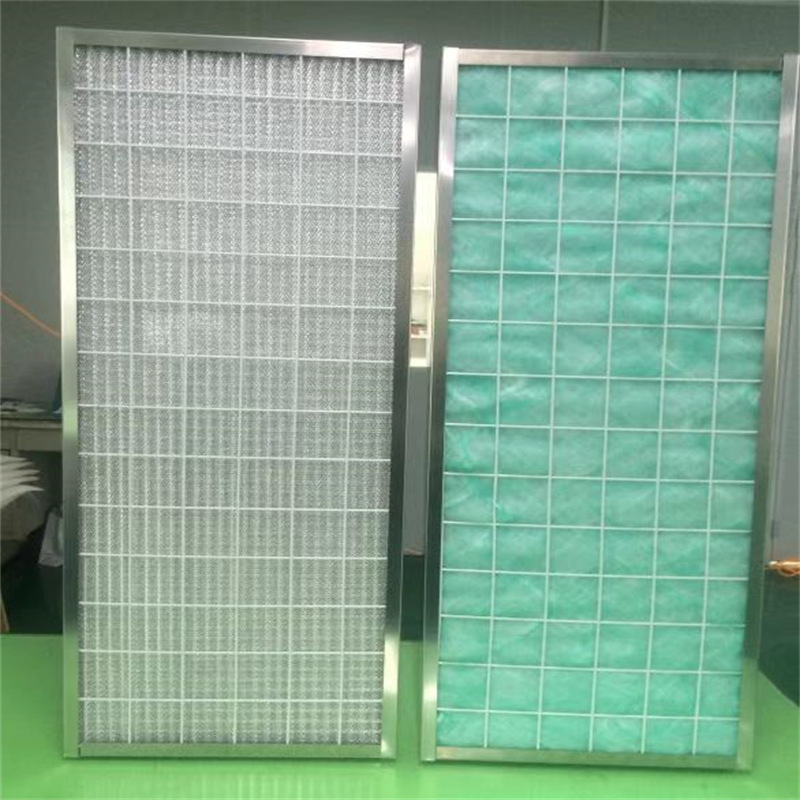 Nhà bếp thương mại Range Hood Metal Mesh Greas Filter/aluminum có thể giặt được Bảng điều khiển Pre HVAC Bộ lọc