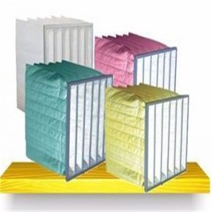 F5-F9 Túi lọc bỏ túi hiệu quả F5-F9 Bộ lọc không khí HVAC cho phòng sạch