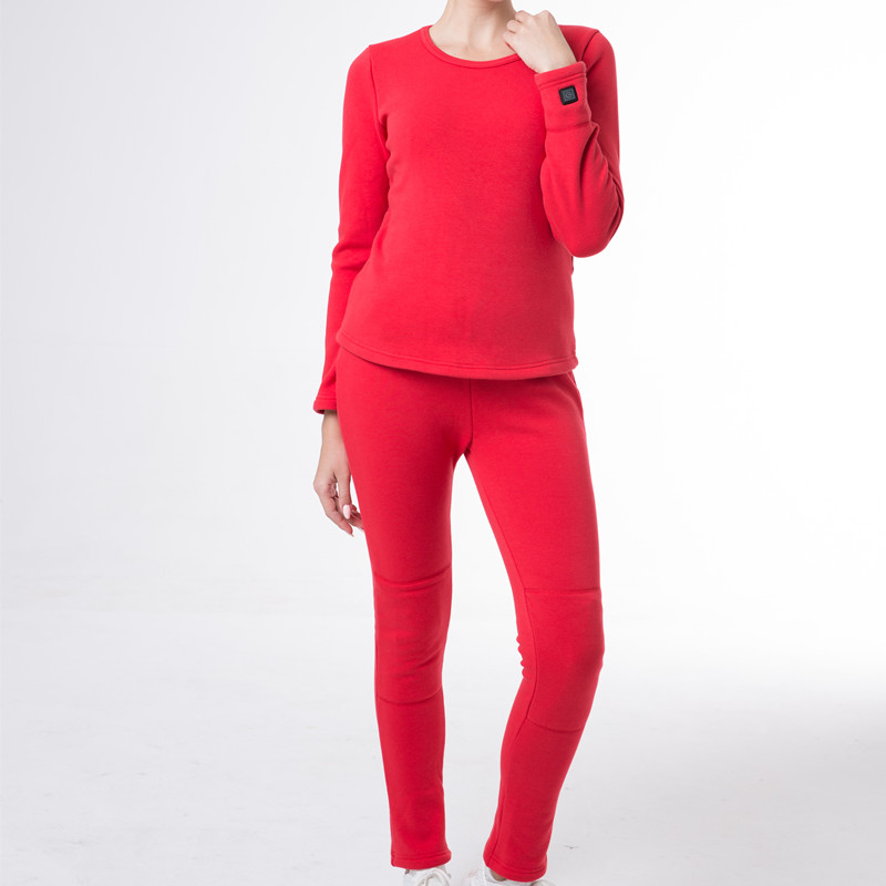 Toàn bộ đồ lót sưởi ấm, pin có thể đeo được sưởi ấm đồ lót dài để sưởi ấm cơ thể