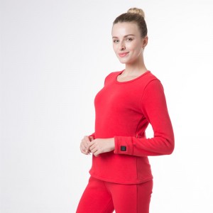 Toàn bộ đồ lót sưởi ấm, pin có thể đeo được sưởi ấm đồ lót dài để sưởi ấm cơ thể