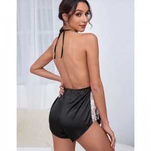 Đồ lót gợi cảm của phụnữ Sexy Sheernhìn xuyên qua lưới Sexy Lace Pyjamas Nightdress Đồng phục Cám dượt