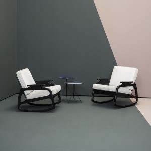 Khung gỗ Pháp Vải đơn Sofa Arm Ghế hiện đại Lounge Accent Ghế chonội thất phòng khách