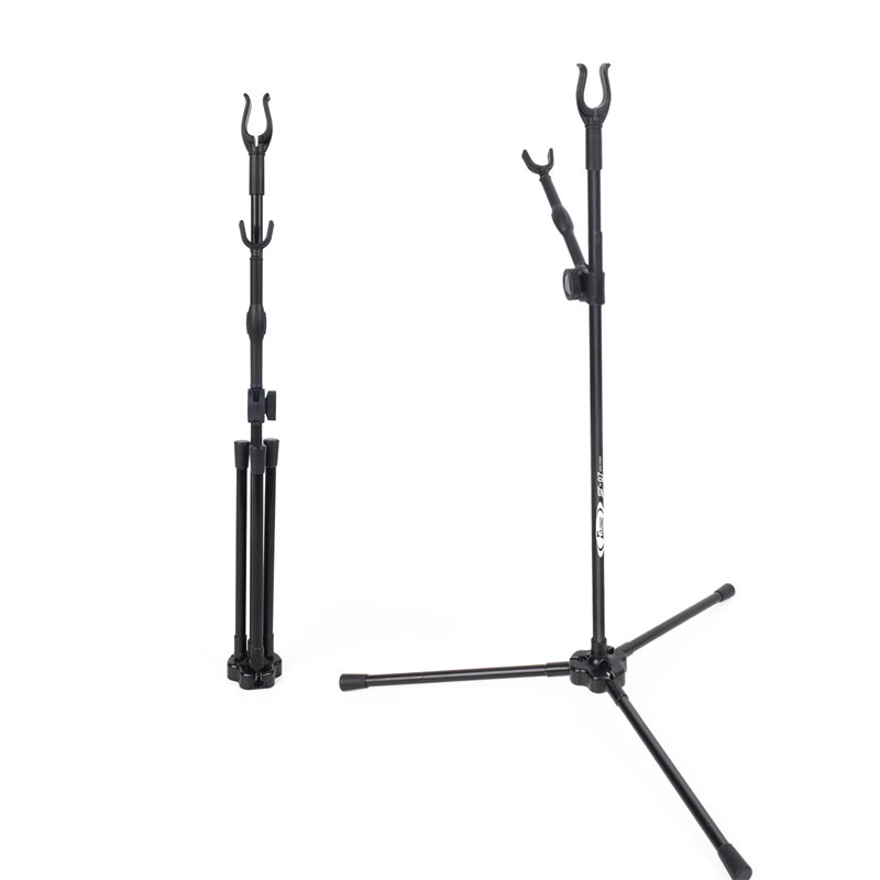 ELONGARROW Bắn cung phụ kiện Recurve Bow Stand Chủ Folable Fiberglass Bow Rack Bolding Bow