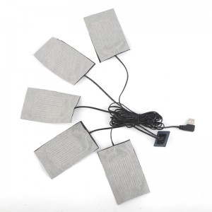 Nhà sản xuất Chất lượng cao 5V 7.4V Sợi carbon điện cho áo khoác quần áo