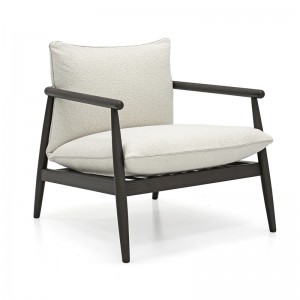 Bắc Âu hiện đại tối giản thiết kế vải đơn ghế sofa cho phòng khách