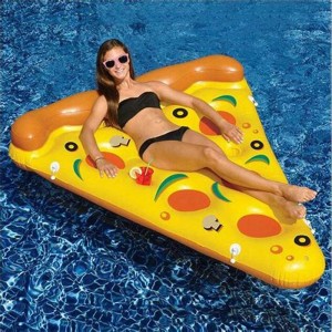 PVC bơm hơi lớnngười lớnnổi pizza phao, đồ chơinước cho bể bơi, bãi biển