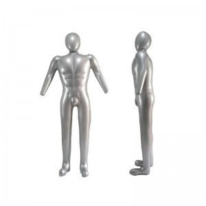 Mô hình ma-nơ-canh PVC bơm hơi, kích thước đầy đủ với đầu và cánh tay,nhựangườinộm toàn thân
