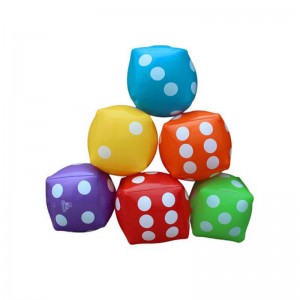 Xúc xắc được tạo ra tùy chỉnh khối lượng lớn khối lượng lớn, trang trí tiệc hồ bơi