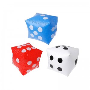 Xúc xắc được tạo ra tùy chỉnh khối lượng lớn khối lượng lớn, trang trí tiệc hồ bơi
