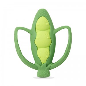 Đồ đậu mềm hình dạng silicone cảm giác em bé đồ chơi mọc răng