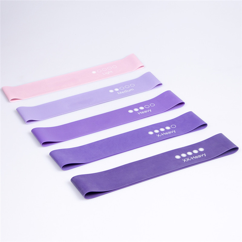 Yoga Kháng băng cao su trongnhà Thiết bị tập thể dụcngoài trời 0,35mm-1.1mm Pilates Đào tạo Thể thao Thể thao Điện tử đàn hồi