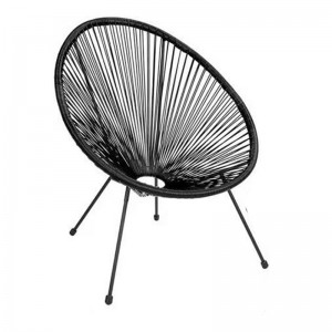 Steel&wicker 3pcs sofa setn-007