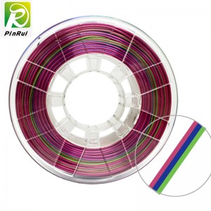 Pinrui Silk Triple Color trong sợi dây có dây tóc màu cho máy in 3D cho máy in 3D