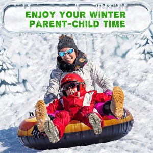 Thiết bị trượt ống tuyết Pizza Pizza của Đồ chơi mùa đông, Đồ chơi tuyết cho trẻ emngoài trời