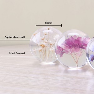 Tùy chỉnh 3D 7cm 8cm 9cmnhựa cây hoa tựnhiên cây hoa bồ công anh thật cho quà tặng Giáng sinh