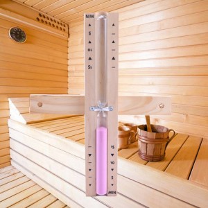 Nhà máy bán buôn 5 15 phút sinh thái bình quân bằng đồng hồ cát có thể xoay bằng đồng hồ cát