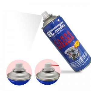 Công cụ làm sạch động cơ OEM carb sặc sỡ bình xịt làm sạch 450ml chất tẩy rửa