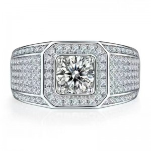 Đính hôn S925/18K/14K/10K với moissanite/kim cương thực