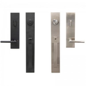 8005 Tay cầm cửa phần cứng cửa trước hiện đại và bộ Deadbolt