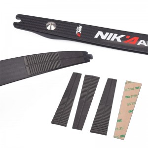 Elongarrow Archery recurvenơ chân tay Ổn định triệt để cung cấp sốc abdorber cung chân tay giảm tiếng ồn