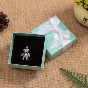 Đồ trang sức hộp vòng cao cấp hộp Bowknot Box hộp đeo taynhỏ hộp đeo tay đồ trang sức