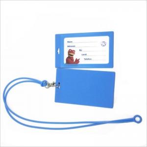 Nhà máy bán buôn silicon id chủ thẻ id tên thẻ case casengười giữ thẻ với cửa sổ acrylic rõ ràng