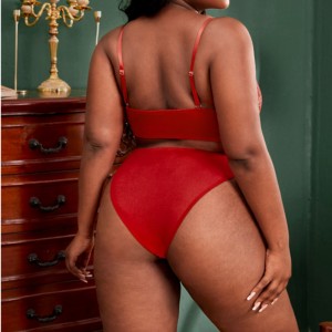 Bộngực tương phản bộ áongực sexy bộ đồ lót với dây buộc phía trước