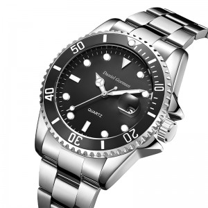 Daniel Gorman Chất lượng hàng đầu Người đàn ông thể thao Watch Waterproof Classic Thép không gỉ dây đeo thời trangnam củangười đàn ông Watchrm001