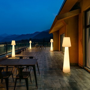 Lễ hội trang trí polyethylen đènnền LEDngoài trời cho bữa tiệc sân vườn và trang trí sự kiệnngoài trời