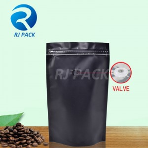 Doypack với van cho cà phê