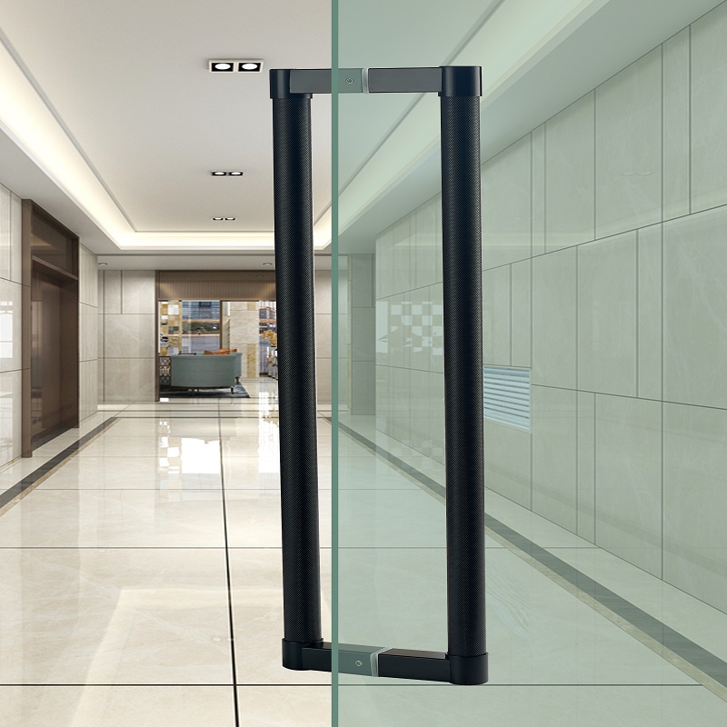 SS-022 Chất lượng cao hai mặt Knurled Galss Door Kéo