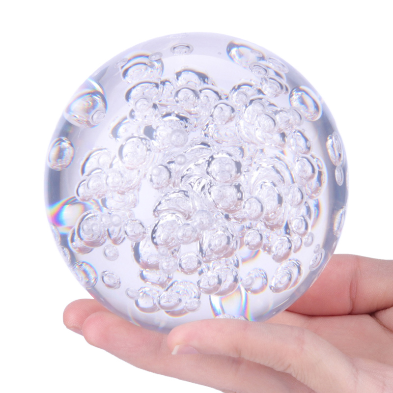Modern Usiness lưuniệm quà tặng sáng tạo Phong thủy Paper Weight Amber Mountain Bool Water Ball Bubble Ball