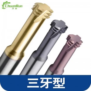 Máy cắt chủ đề Một chiếc răng đơn ba răng toàn bộ ren ren