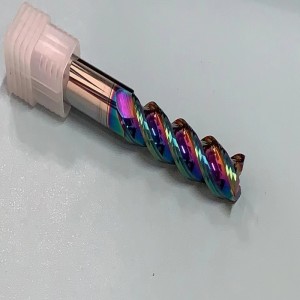 Four Edge Fiat Base End Mill Standard Tyred tiêu chuẩn hai Edge End Mill Loại tiêu chuẩn