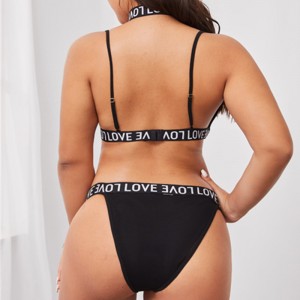 Thư tình yêu Tape Băng lưới sexy bộ đồ lót