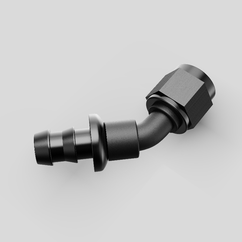 Xoaynữ để đẩy khóa loại Barb Kiểu ống phù hợp cho bộ dụng cụ làm mátnhiên liệu của dòngnhiên liệu cao su