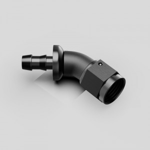 Một mảnh đầy đủ dòng chảy không bị gián đoạn, vòi khóa đẩy kết thúc một khớpnối