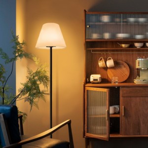 ngoài trời/indoor Touch Control Đèn sàn LED RGB, Đèn đứng Europian hiện đại Đèn sànnhà cho phòng khách, phòngngủ, khách sạn, vườn, văn phòng (11*60.2 in)