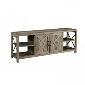 Nội các TV kiểu retro, tủ khóa trang trại, bảng điều khiển đa chứcnăng